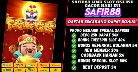safir88 agen slot online gacor